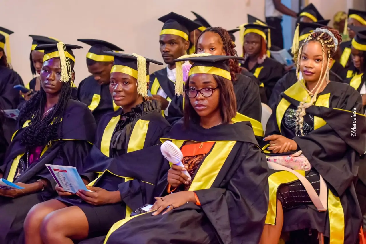 ISTAG graduating students participating in the ceremony