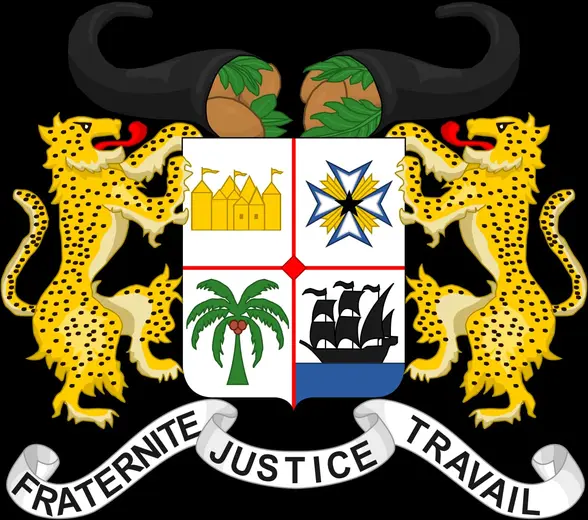 Coat of arms of the Republic of Benin
